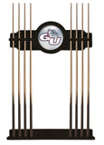 Gonzaga Cue Rack In Black Finish