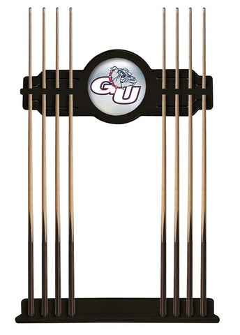 Gonzaga Cue Rack In Black Finish