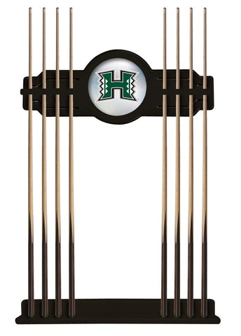 Hawaii Cue Rack In Black Finish