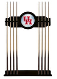 Houston Cue Rack In Black Finish