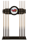 Illinois State Cue Rack In Black Finish