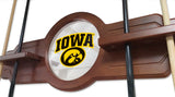 Iowa Cue Rack In Black Finish