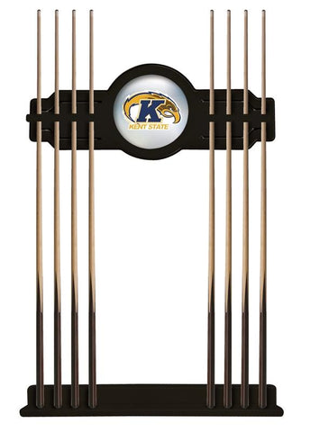 Kent State Cue Rack In Black Finish