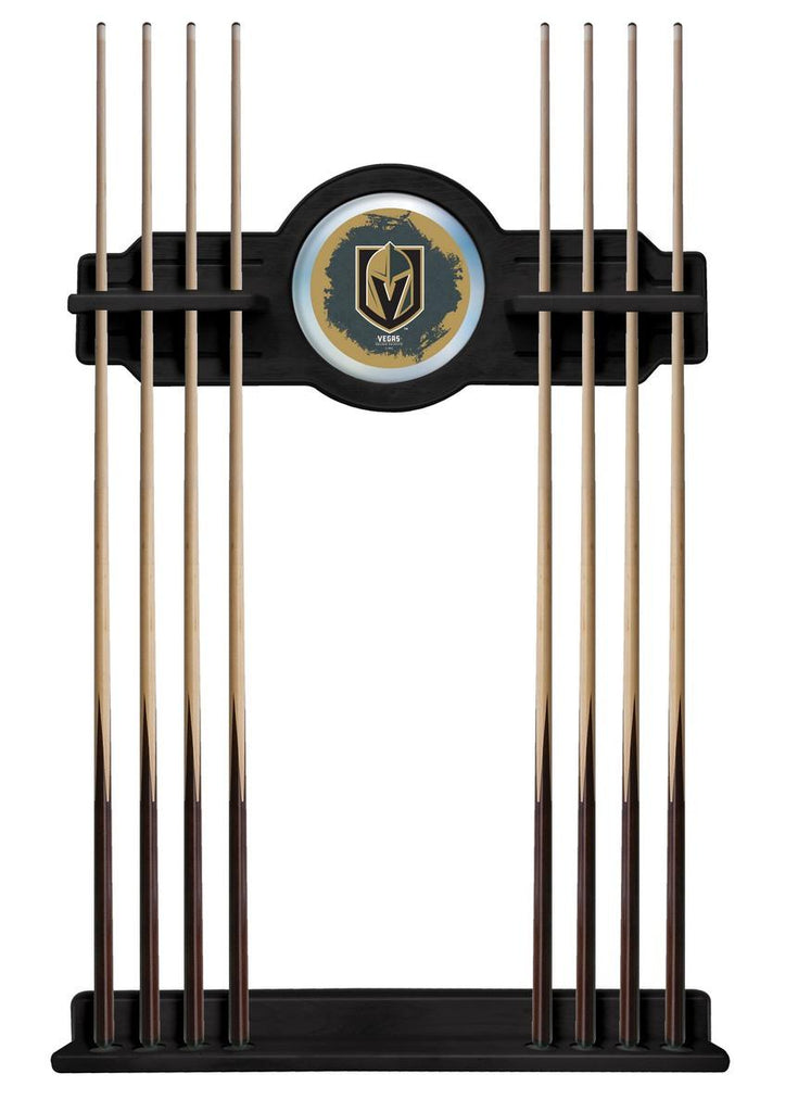 Vegas Golden Knights Cue Rack In Black Finish