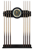 Vegas Golden Knights Cue Rack In Black Finish