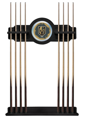 Vegas Golden Knights Cue Rack In Black Finish