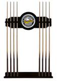 Michigan Tech Cue Rack In Black Finish