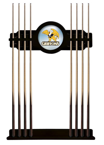 Missouri Western State Cue Rack In Black Finish