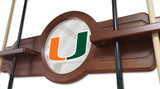 Miami (fl) Cue Rack In Black Finish