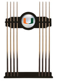 Miami (fl) Cue Rack In Black Finish