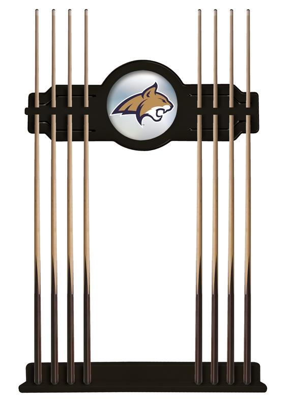 Montana State Cue Rack In Black Finish