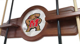 Maryland Cue Rack In Black Finish