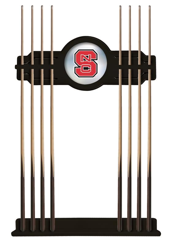 North Carolina State Cue Rack In Black Finish