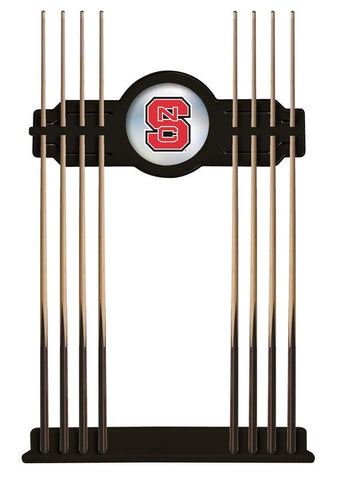 North Carolina State Cue Rack In Black Finish