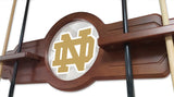 Notre Dame (nd) Cue Rack In Black Finish