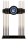 New York Rangers Cue Rack In Black Finish