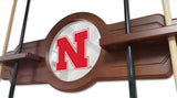 Nebraska Cue Rack In Black Finish