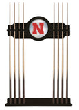 Nebraska Cue Rack In Black Finish