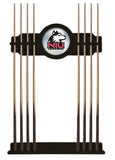 Northern Illinois Cue Rack In Black Finish