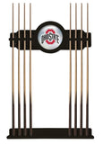 Ohio State Cue Rack In Black Finish