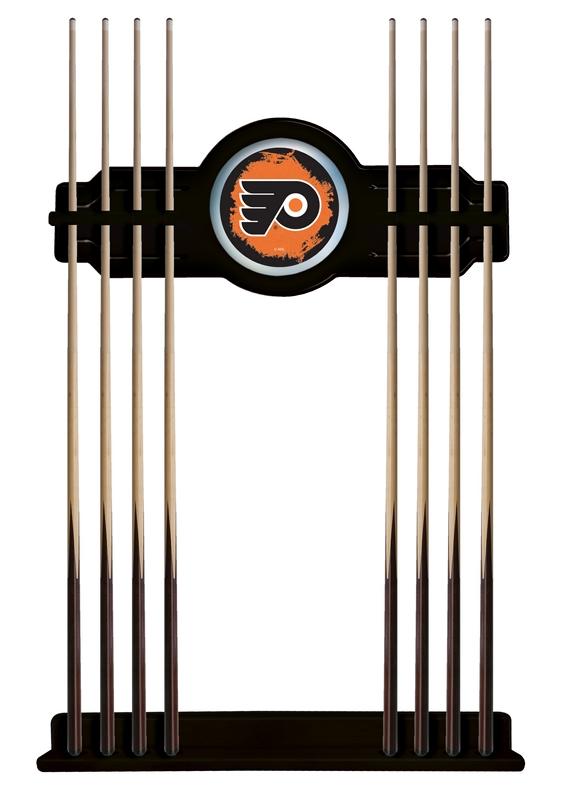 Philadelphia Flyers Cue Rack In Black Finish