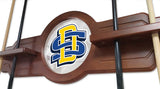 South Dakota State Cue Rack In Black Finish