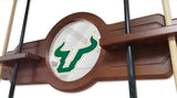 South Florida Cue Rack In Black Finish