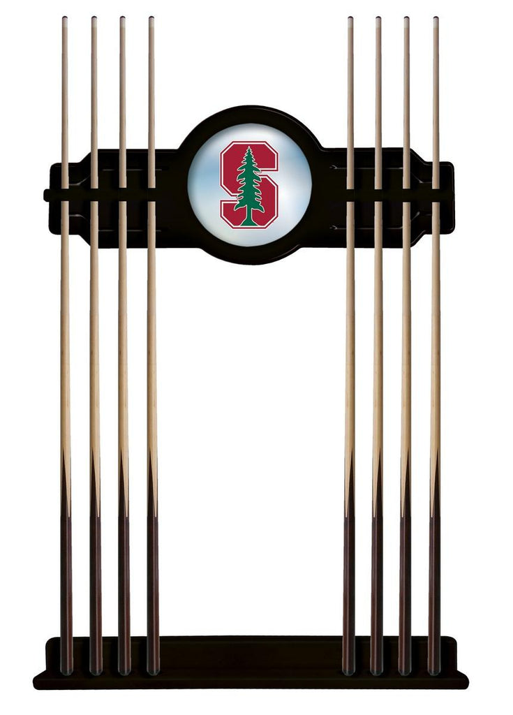 Stanford Cue Rack In Black Finish