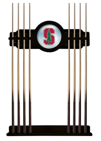 Stanford Cue Rack In Black Finish