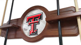 Texas Tech Cue Rack In Black Finish