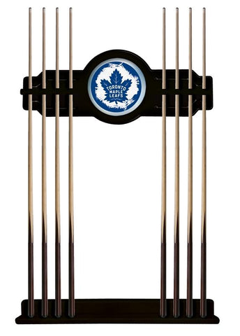 Toronto Maple Leafs Cue Rack In Black Finish