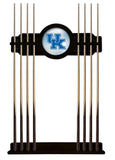 Kentucky "uk" Cue Rack In Black Finish