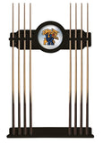 Kentucky "wildcat" Cue Rack In Black Finish