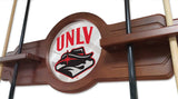 Unlv Cue Rack In Black Finish