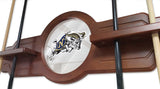 Us Naval Academy (navy) Cue Rack In Black Finish