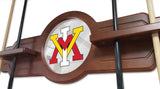 Virginia Military Institute Cue Rack In Black Finish