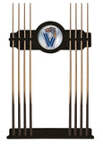 Villanova Cue Rack In Black Finish