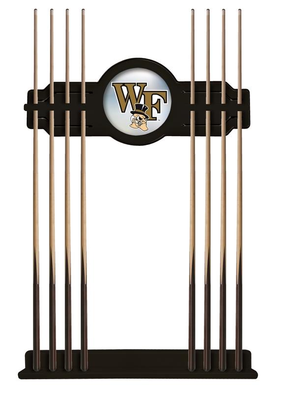 Wake Forest Cue Rack In Black Finish