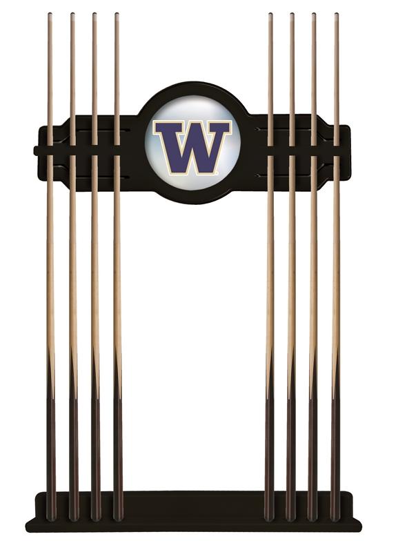 Washington Cue Rack In Black Finish