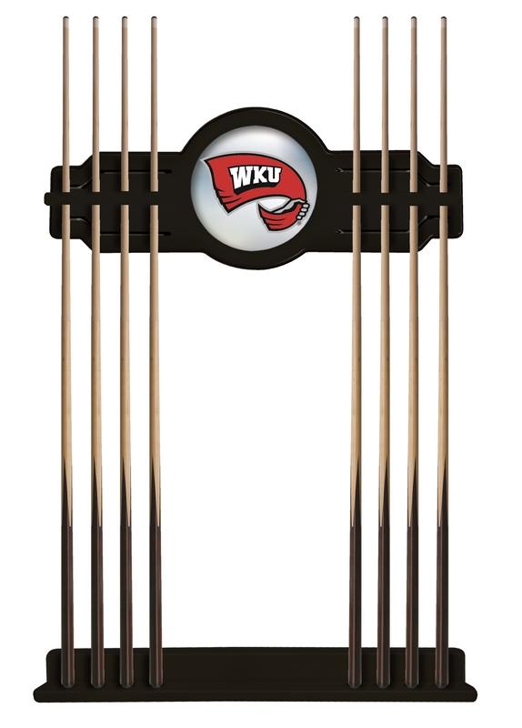 Western Kentucky Cue Rack In Black Finish