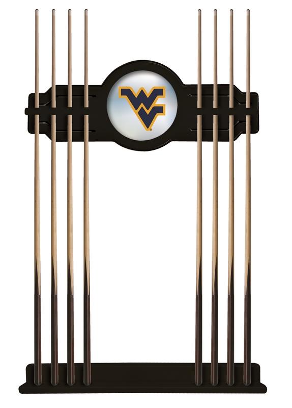 West Virginia Cue Rack In Black Finish