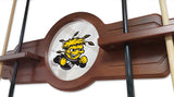 Wichita State Cue Rack In Black Finish