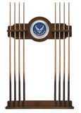 U.s. Air Force Cue Rack In Chardonnay Finish