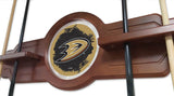 Anaheim Ducks Cue Rack In Chardonnay Finish