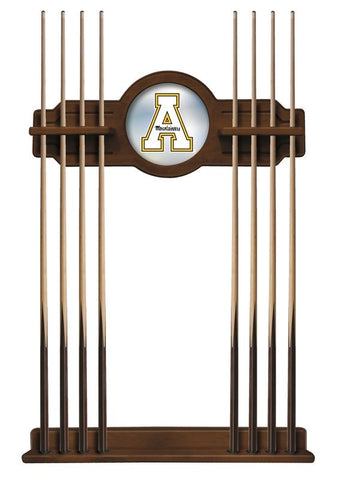 Appalachian State Cue Rack In Chardonnay Finish