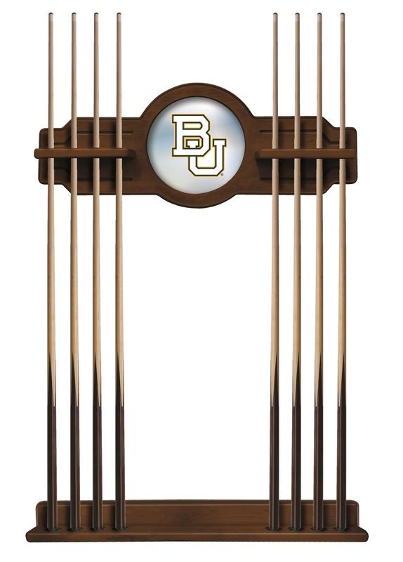 Baylor Cue Rack In Chardonnay Finish