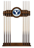 Brigham Young Cue Rack In Chardonnay Finish