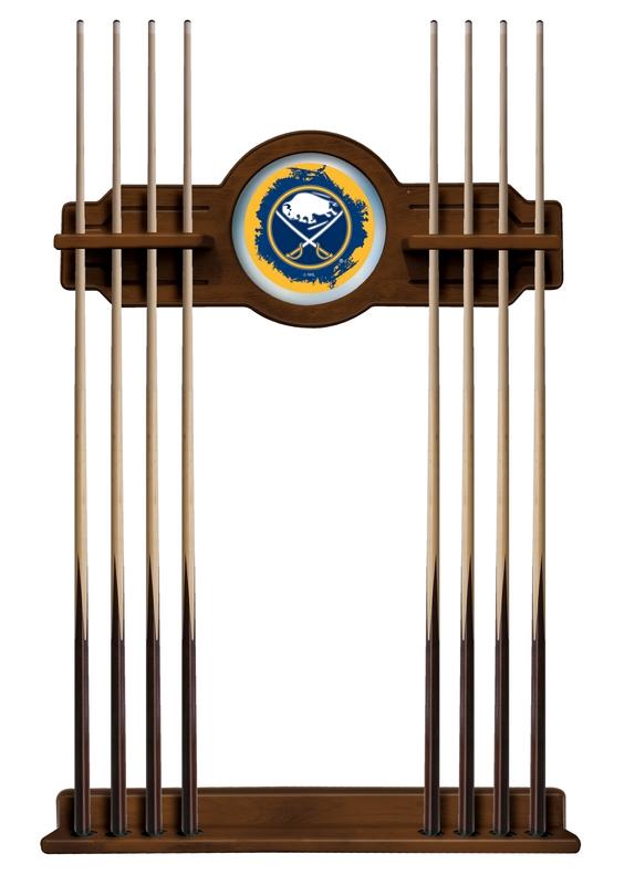 Buffalo Sabres Cue Rack In Chardonnay Finish