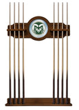 Colorado State Cue Rack In Chardonnay Finish