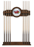 Illinois State Cue Rack In Chardonnay Finish